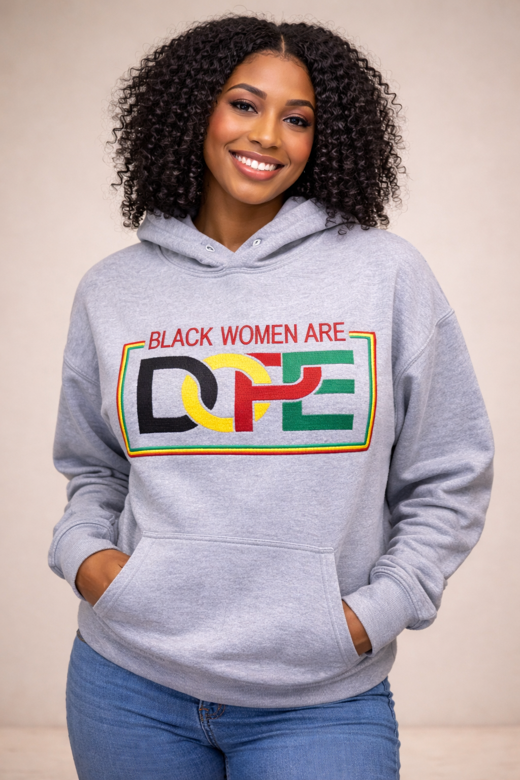 Embroidered Black Women Are DOPE Hoodie