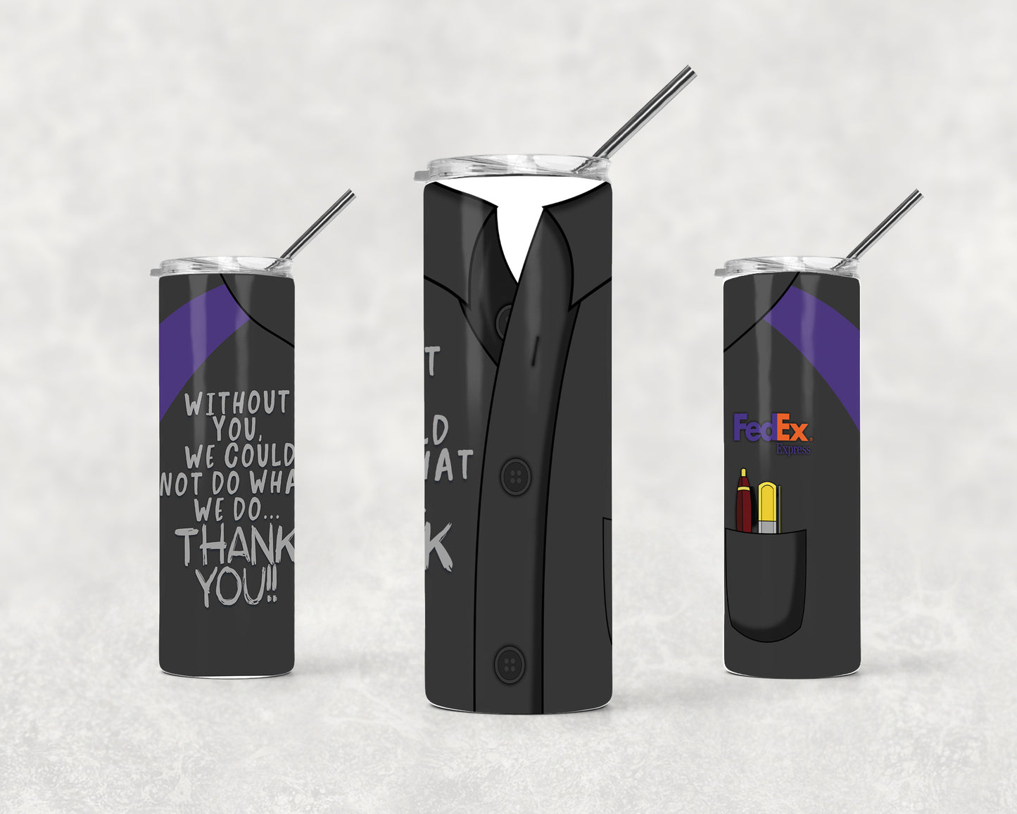 Tribute Series Sublimation Tumblers – USPS, UPS & FedEx