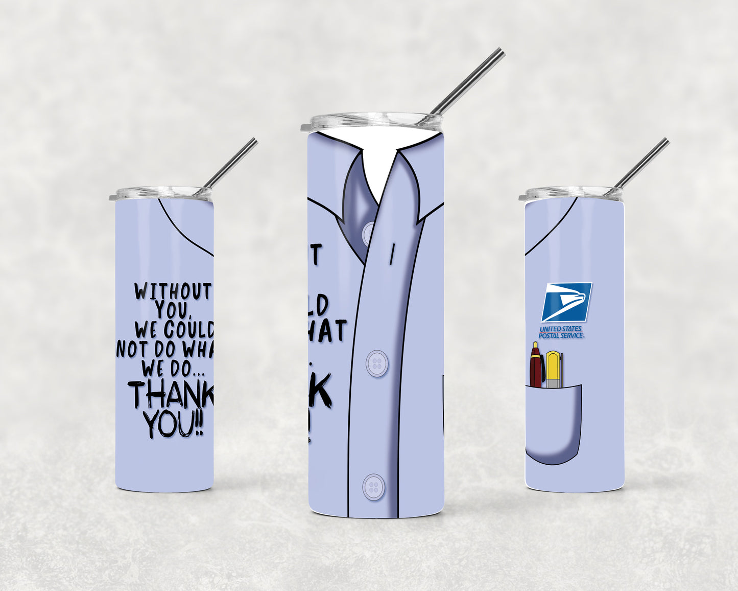 Tribute Series Sublimation Tumblers – USPS, UPS & FedEx