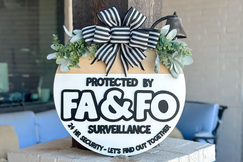 Protected by FA & FO Door Hanger